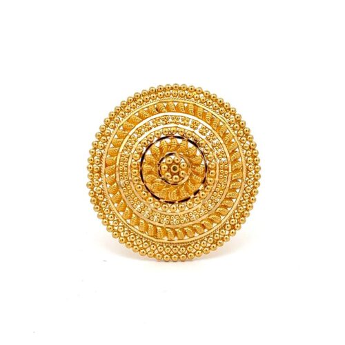 Vintage Success Gold Ring | Mustafa Jewellery Malaysia