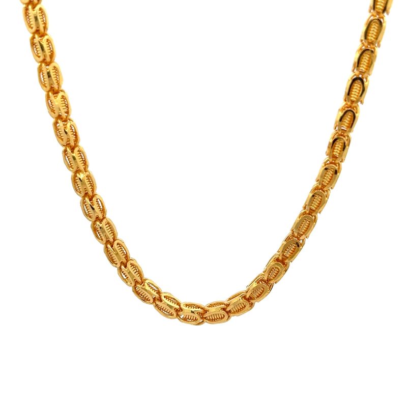 A Mountain’s Grace Gold Chain - Back