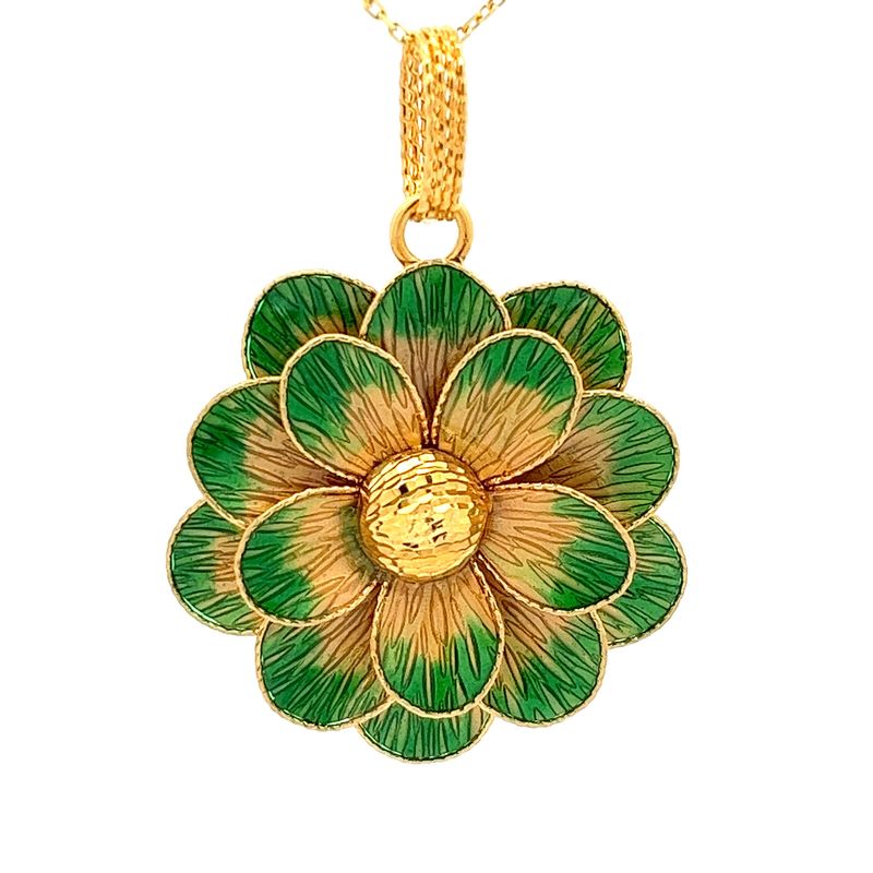 Delizia D’Italia Gold Locket | Mustafa Jewellery