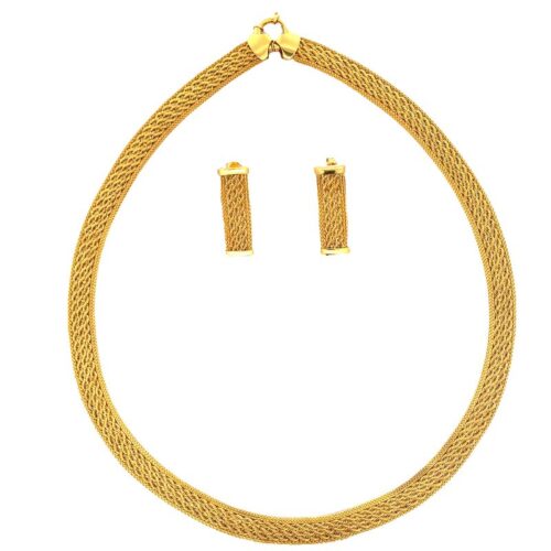 Bella Sol Gold Necklace | Mustafa Jewellery Malaysia