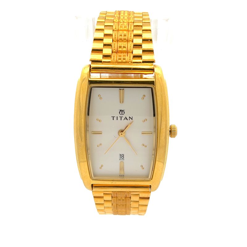 Mens watch titan price sale