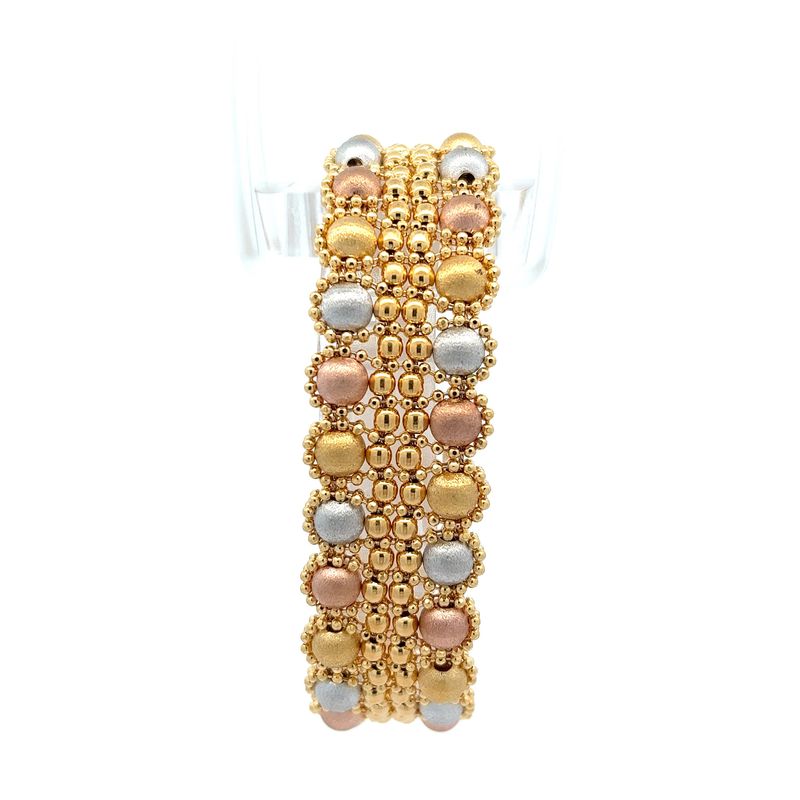 Bella Sposa Gold Link Bracelet - Right