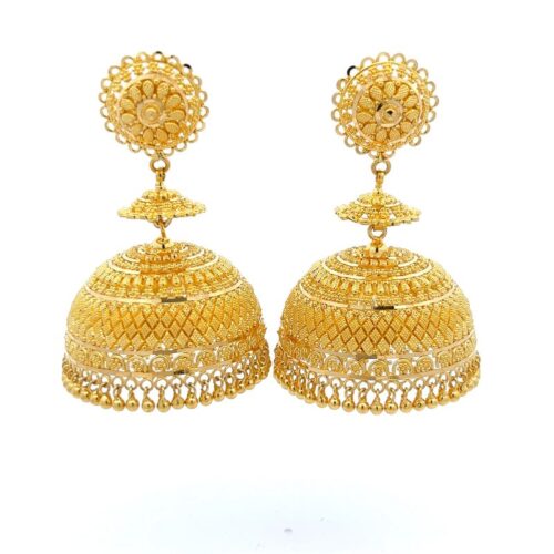 Anting-Anting Jhumka Blooming Delight