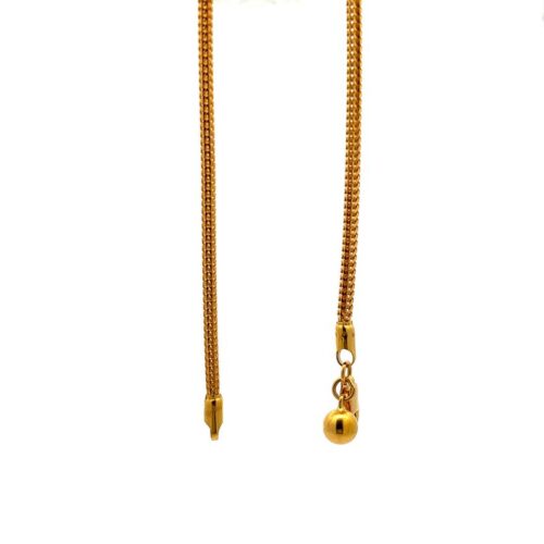 Whirling Arrow Gold Anklet | Mustafa Jewellery Malaysia