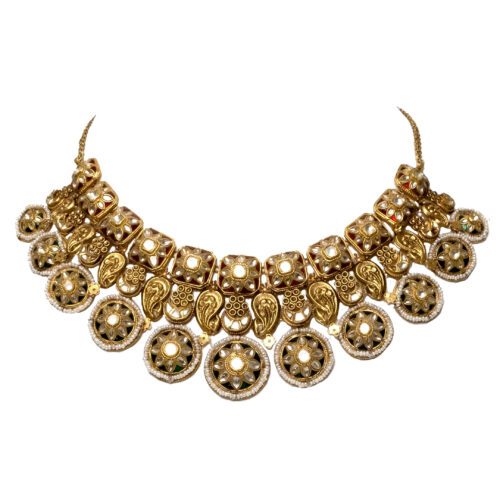 Vintage Splendour Gold Necklace - Front