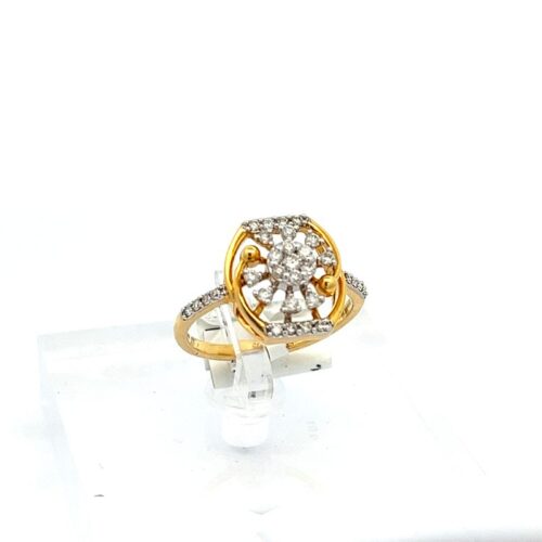 Graceful Diamond Ring - Right View