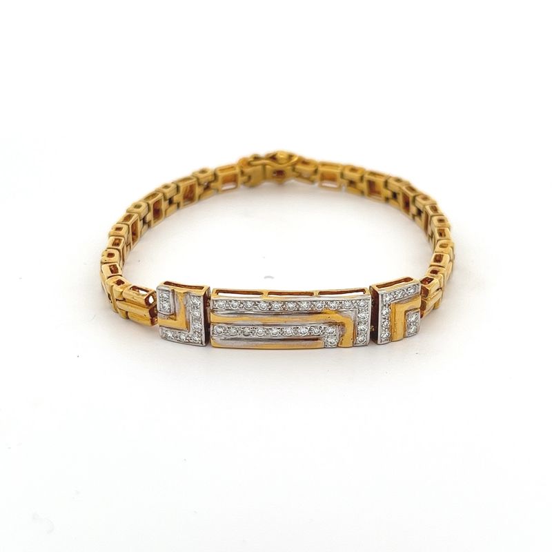 Eternal Enchantment Diamond Bangle - Front