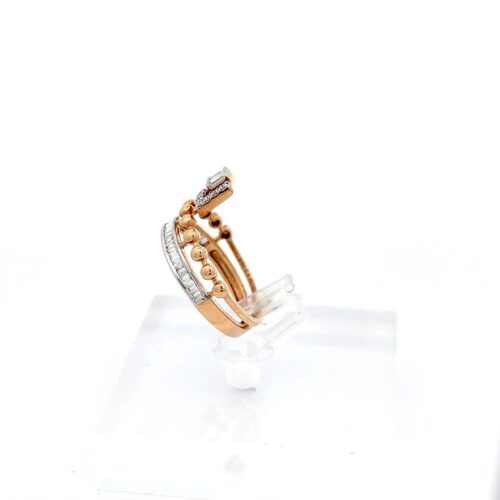 Vintage Diamond Ring - Left View