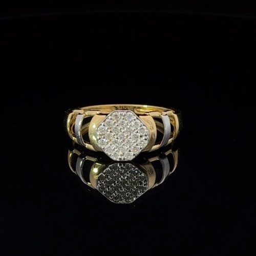 Enchanting Union Diamond Ring - Front View