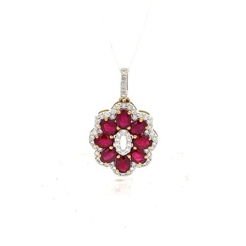 Loket Berlian Precious and Ruby -Front View