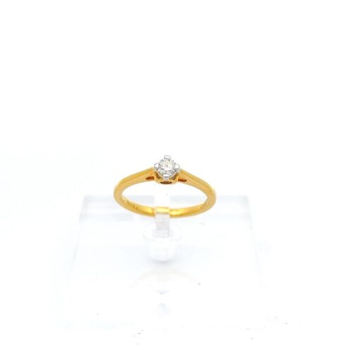 Heavenly Diamond Ring - Front View