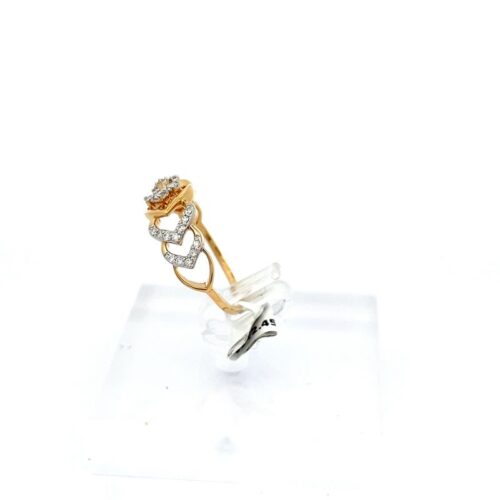 Moonlight Diamond Ring - Left View