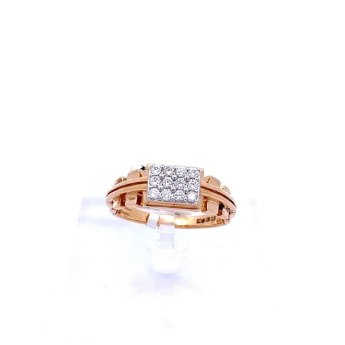 Elegant Diamond Ring - Front View