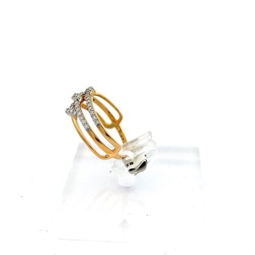 Graceful Glamour Diamond Ring - Left View