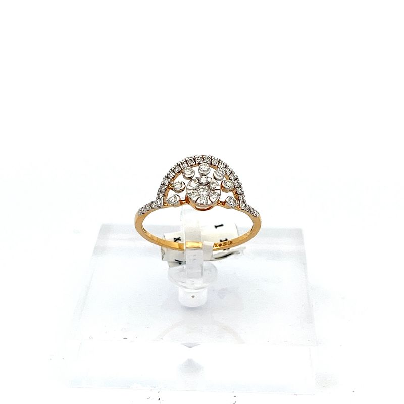 Enigmatic Diamond Ring - Front View