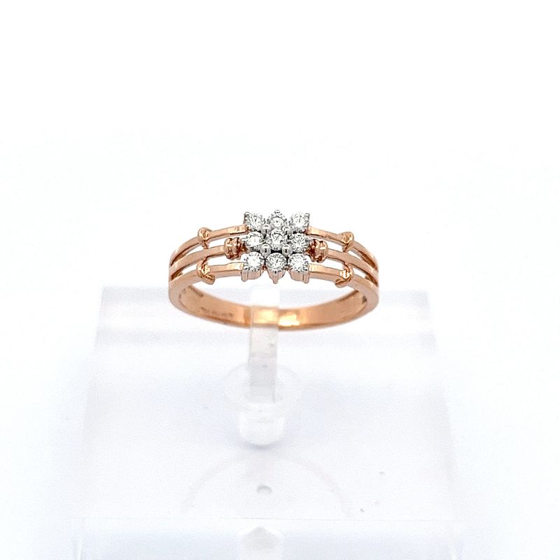 Ethereal Diamond Ring - Front View