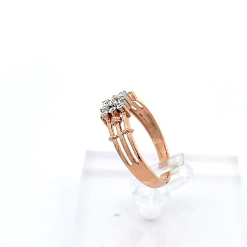 Ethereal Diamond Ring - Left View