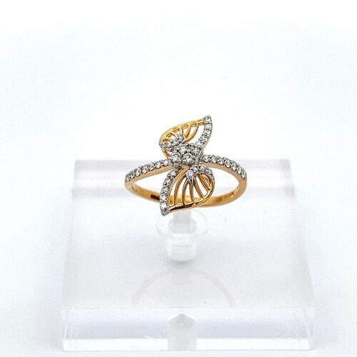 Solitaire Diamond Ring - Front View