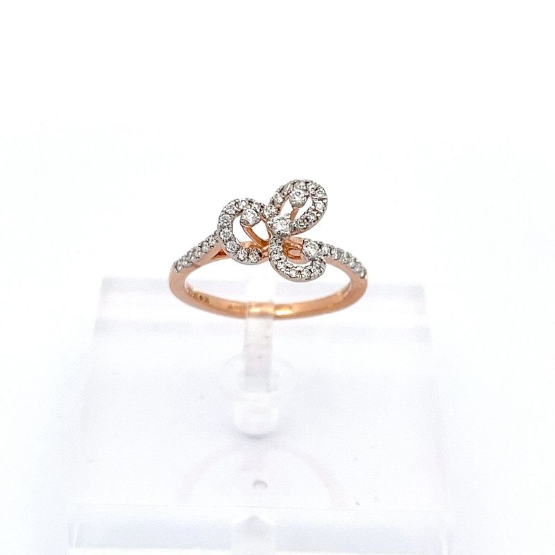 Vintage Diamond Ring - Front View