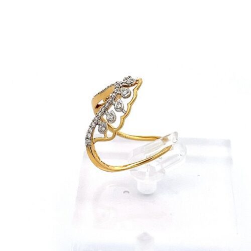 Lavish Luxury Diamond Ring- Left