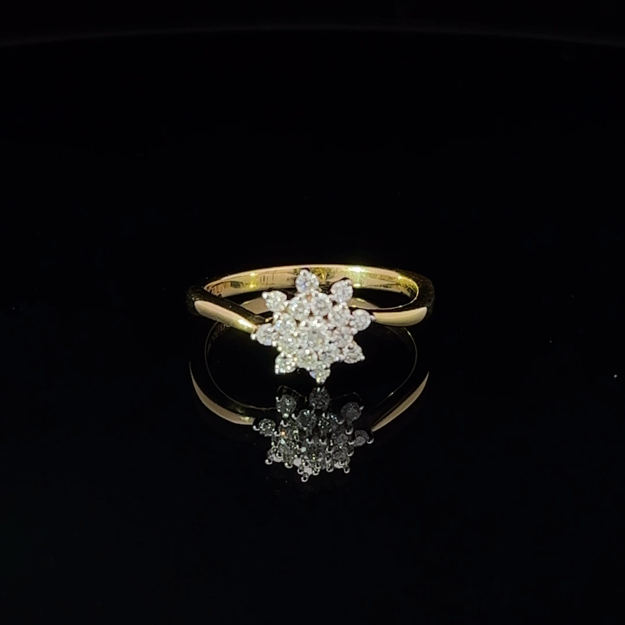 Living Dreams Diamond Ring - Front View