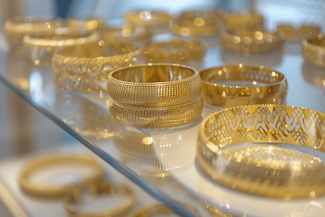 Understanding the Spiritual Significance of Gold Bangles Mustafa