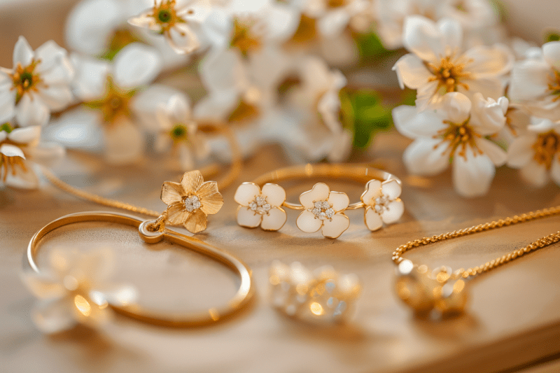 The Future of Floral Elegance in Gold 