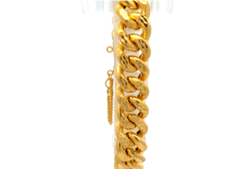 Rodeo Radiance Gold Chain Bracelet | Mustafa Jewellery Malaysia