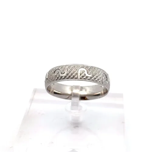Regal Legacy Silver Ring - Front