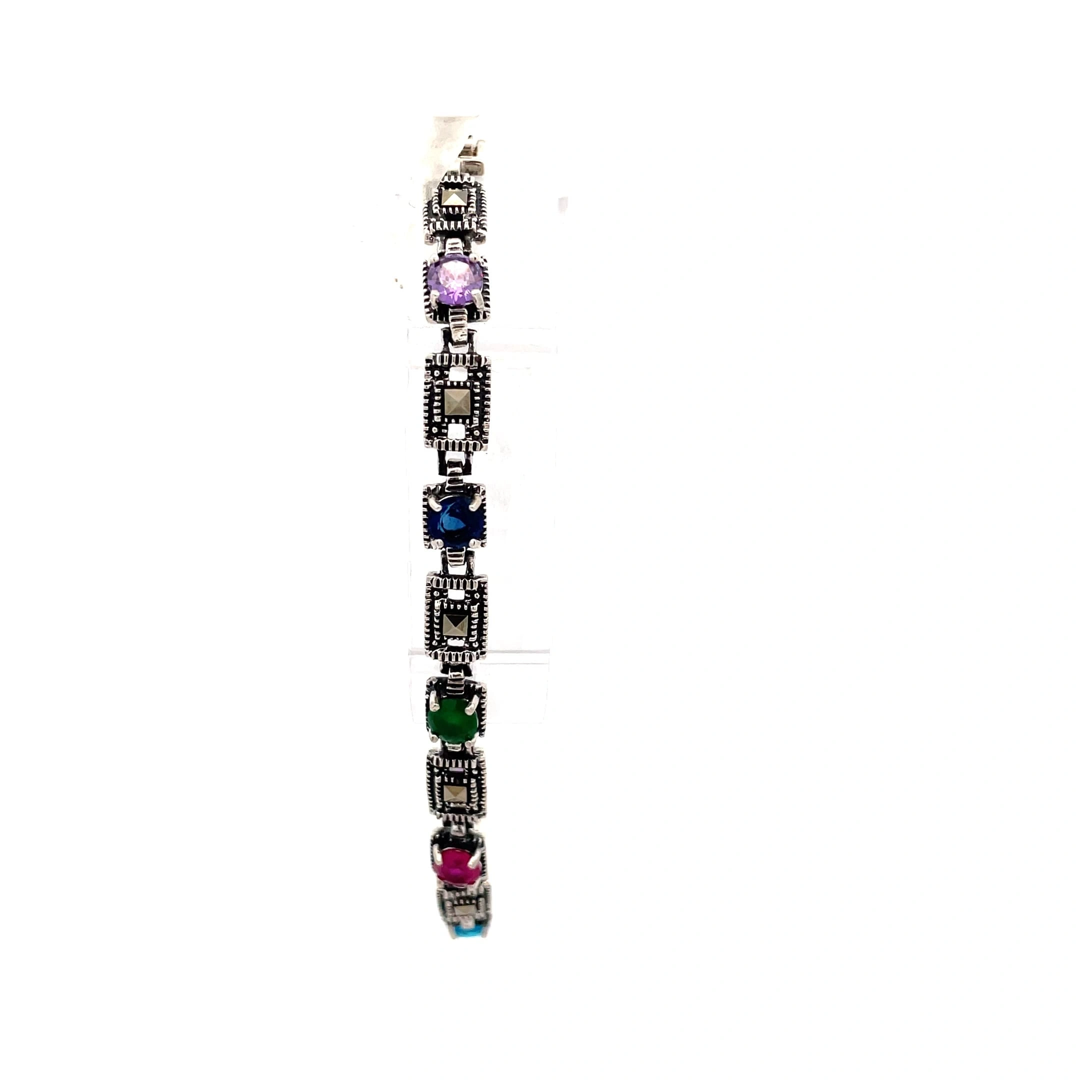 Rantai Tangan Perak Vintage Grace | Mustafa Jewellery Malaysia