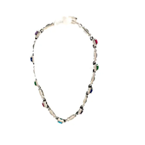 Rantai Tangan Perak Vintage Grace - Left
