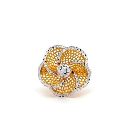 Gold Ring - Fancied Elegance | Mustafa Jewellery