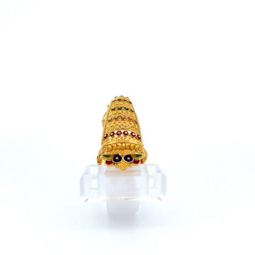Truth in Harmony Gold Ring - Front VIew | Mustafa Jewellery