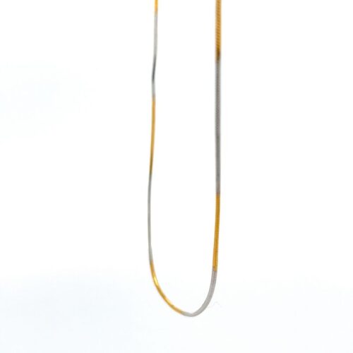 Bella Oro Gold Chain - Side View | Mustafa Jewellery