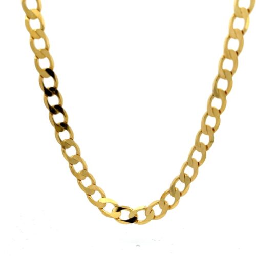 Venetian Glamour Gold Chain - Front View | Mustafa Jewellery