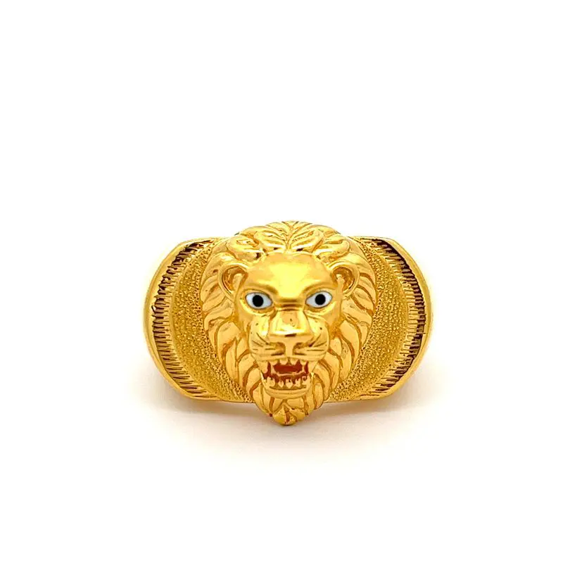 The Heart of the Vanguard Gold Ring For Men | Mustafa Jewellery Singapore