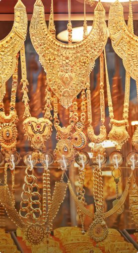 Gold Necklaces Collection of Mustafa Jewellery