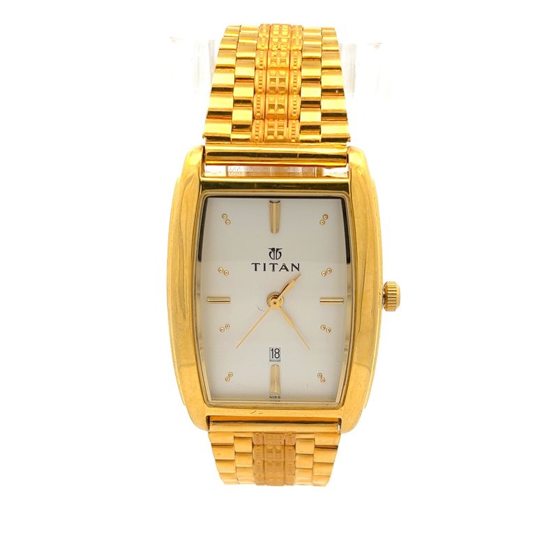 The Gold Standard Titan Men's Watch | Mustafa Jewellery