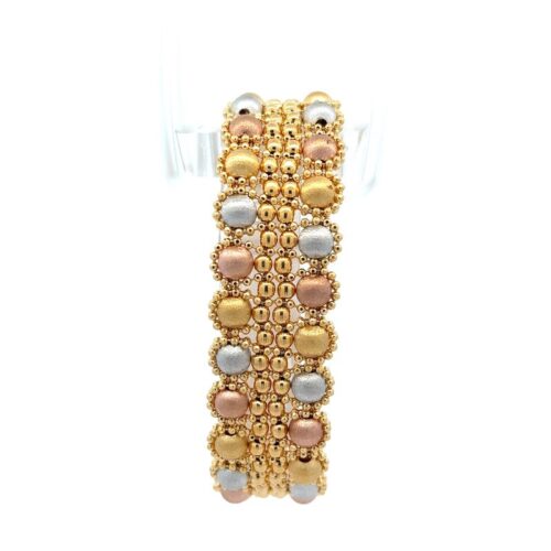 Bella Sposa Gold Link Bracelet | Mustafa Jewellery