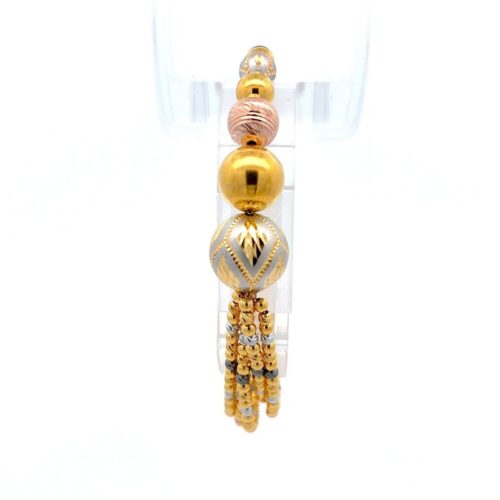 Venetian Rhapsody Gold Link Bracelet | Mustafa Jewellery