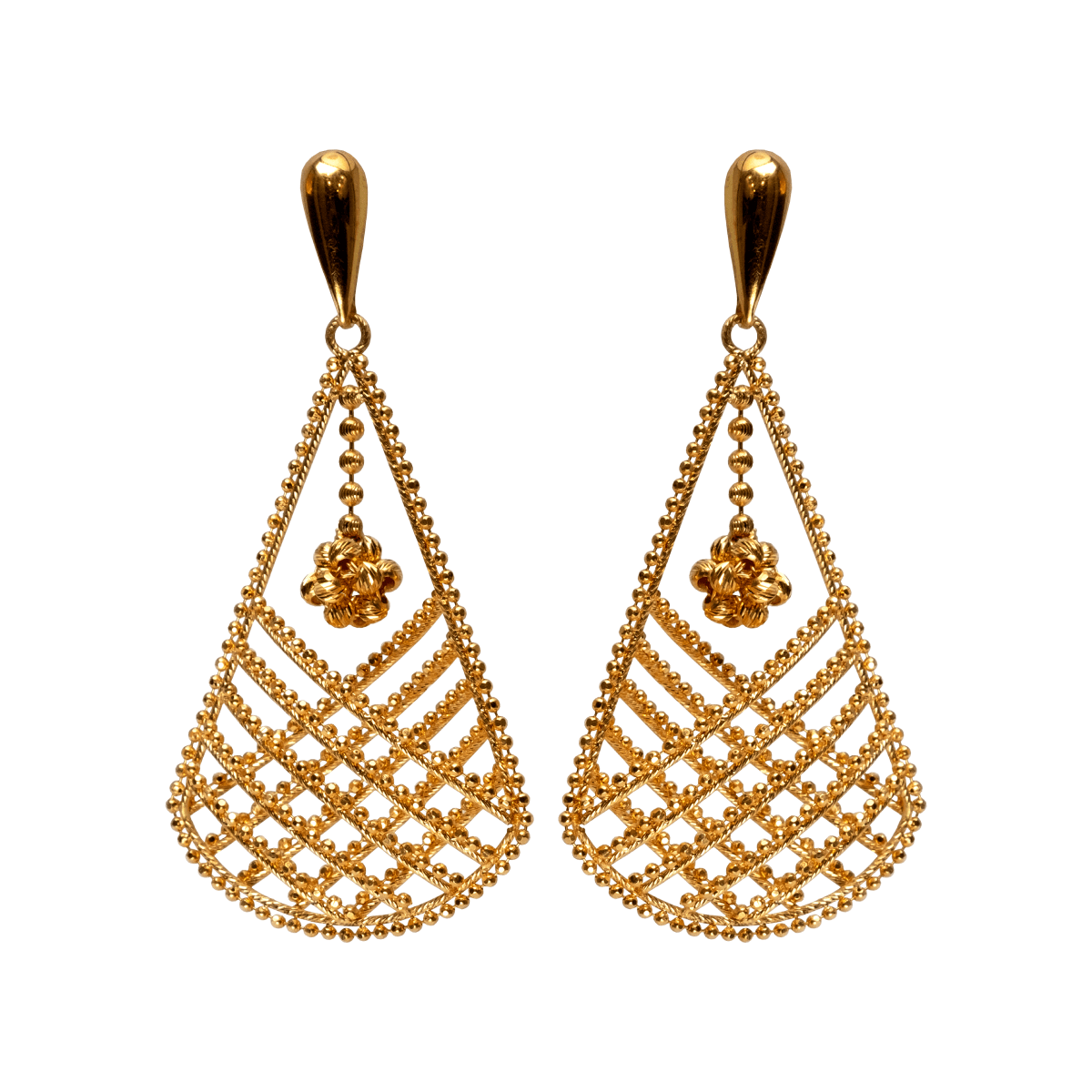 Enchanted Princess Dangle Earrings | Mustafa Jewellery Singapore