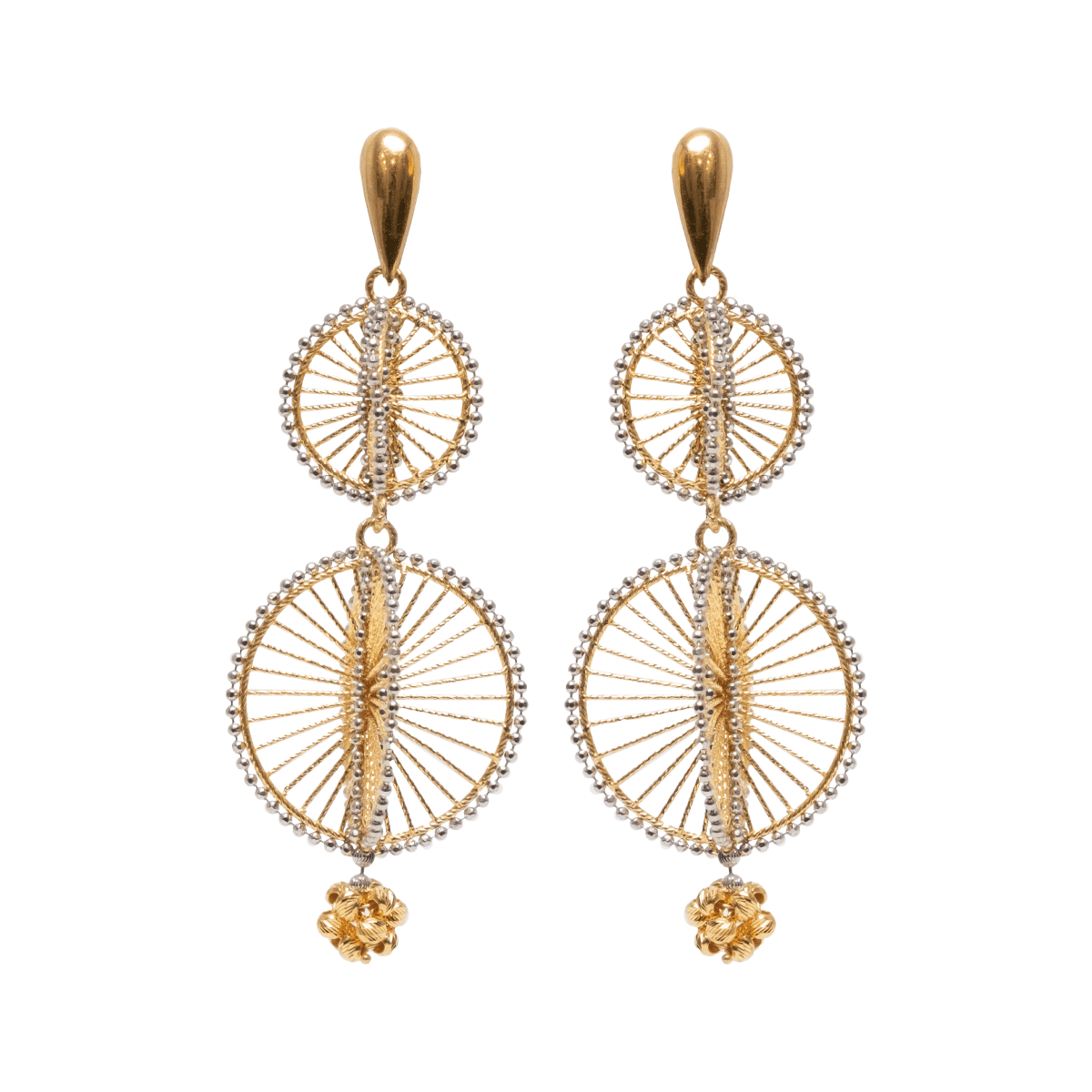 Enchanting Serenade Dangle Earrings | Mustafa Jewellery