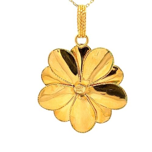 Delizia d’Italia Gold Locket - Back