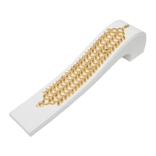 Gold Link Bracelet - Opulent Reverie | Mustafa Jewellery