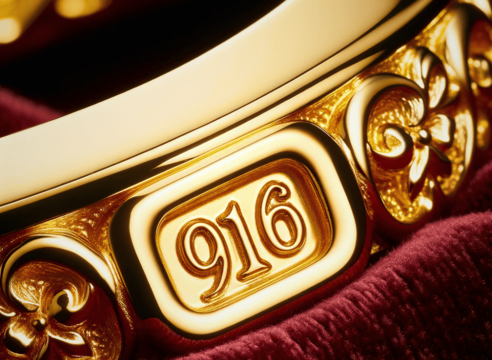 Golden Standards: Unraveling the 916 Gold Purity