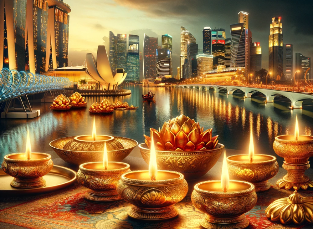 Golden Diyas: Celebrating Deepavali with Gold in Singapore