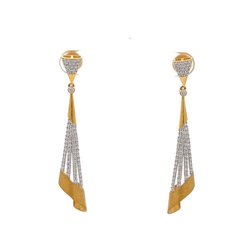 Radiance Diamond Earrings | Mustafa Jewellery
