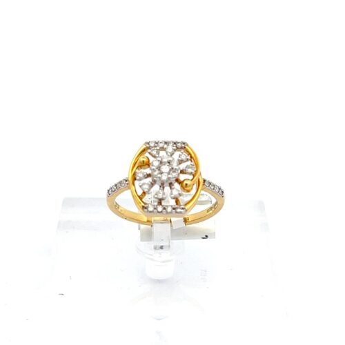 Graceful Diamond Ring | Mustafa Jewellery
