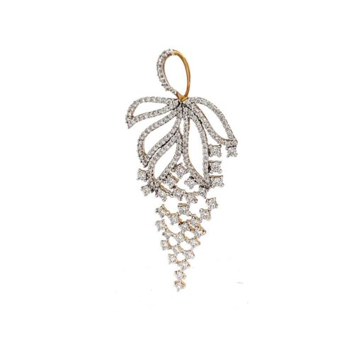 Flora Diamond Pendant | Mustafa Jewellery Singapore