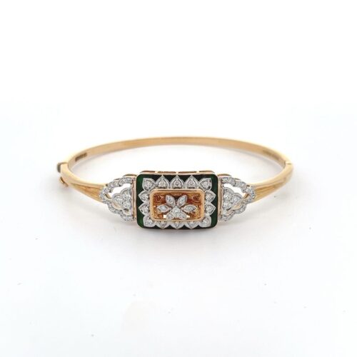 Timeless Treasure Diamond Bangle | Mustafa Jewellery Singapore